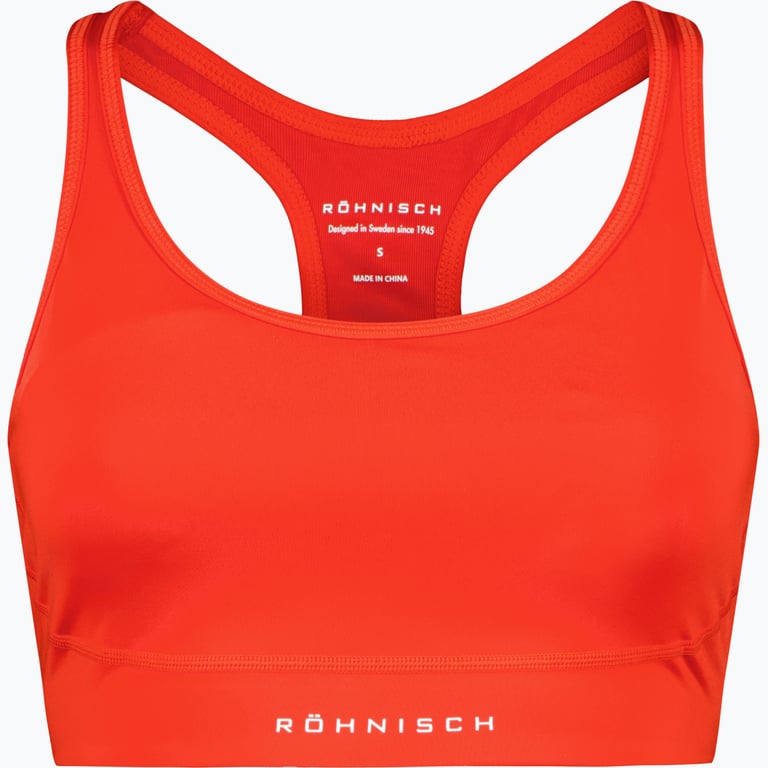 Röhnisch Flattering Medium Support sport-BH Röd