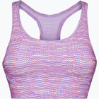 förhandsvisning ikon 1 för Röhnisch Flattering Printed Medium Support sport-BH Lila