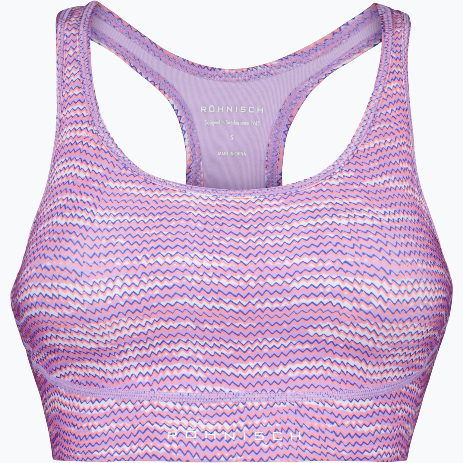 Röhnisch Flattering Printed Medium Support sport-BH Lila