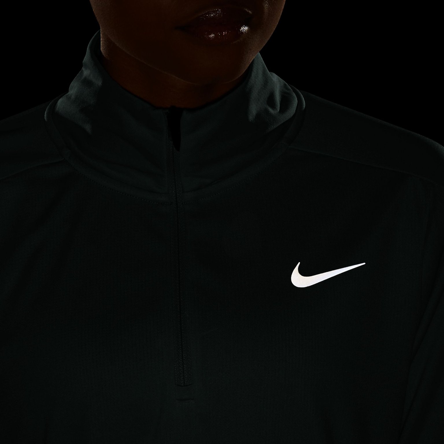 Nike Nike Dri-FIT Pacer Women's 1/4-Zip Träningströja  Grön