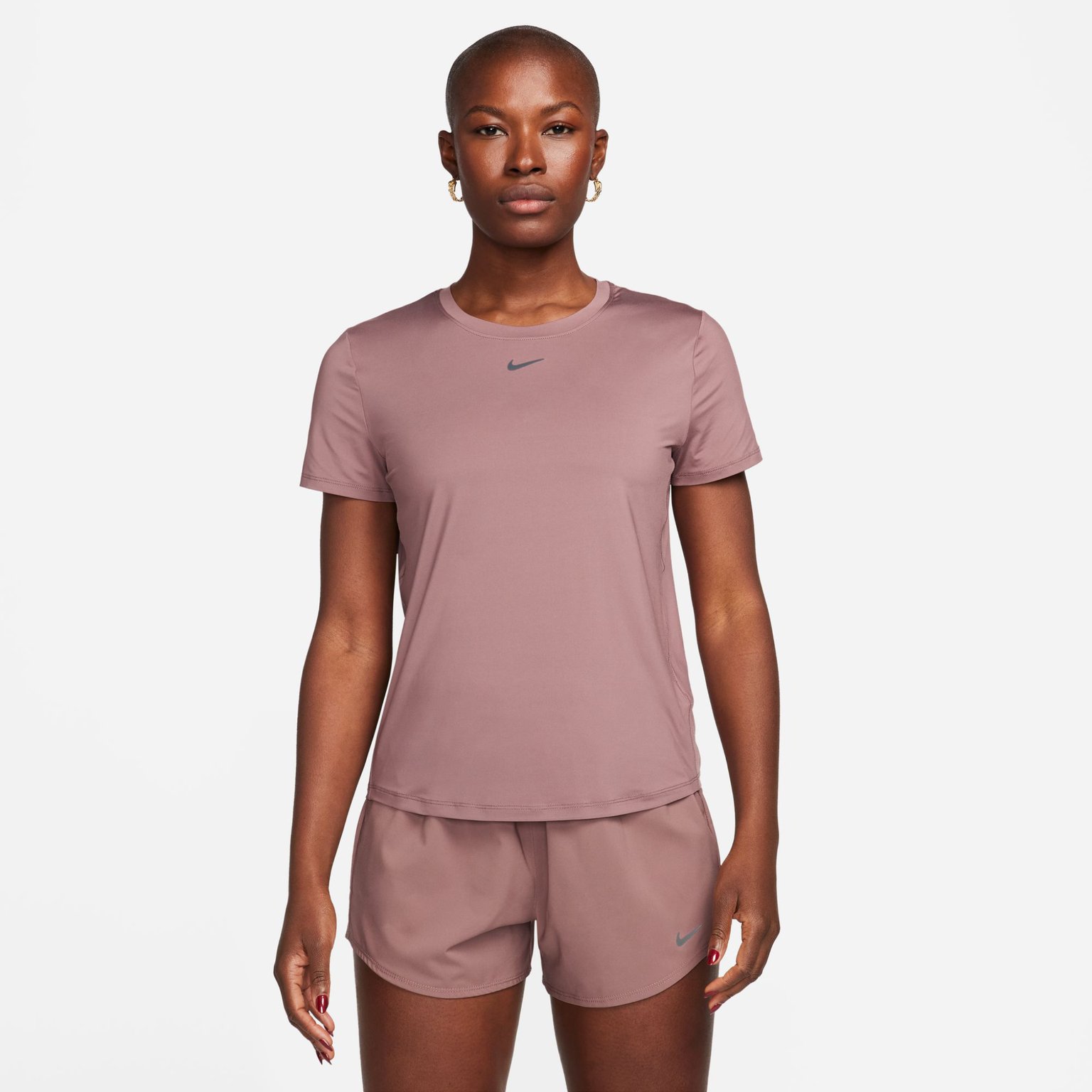 Nike One Classic W träningst-shirt Lila