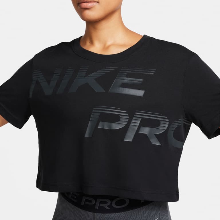 Nike Pro Dri-FIT Graphic W träningst-shirt Svart
