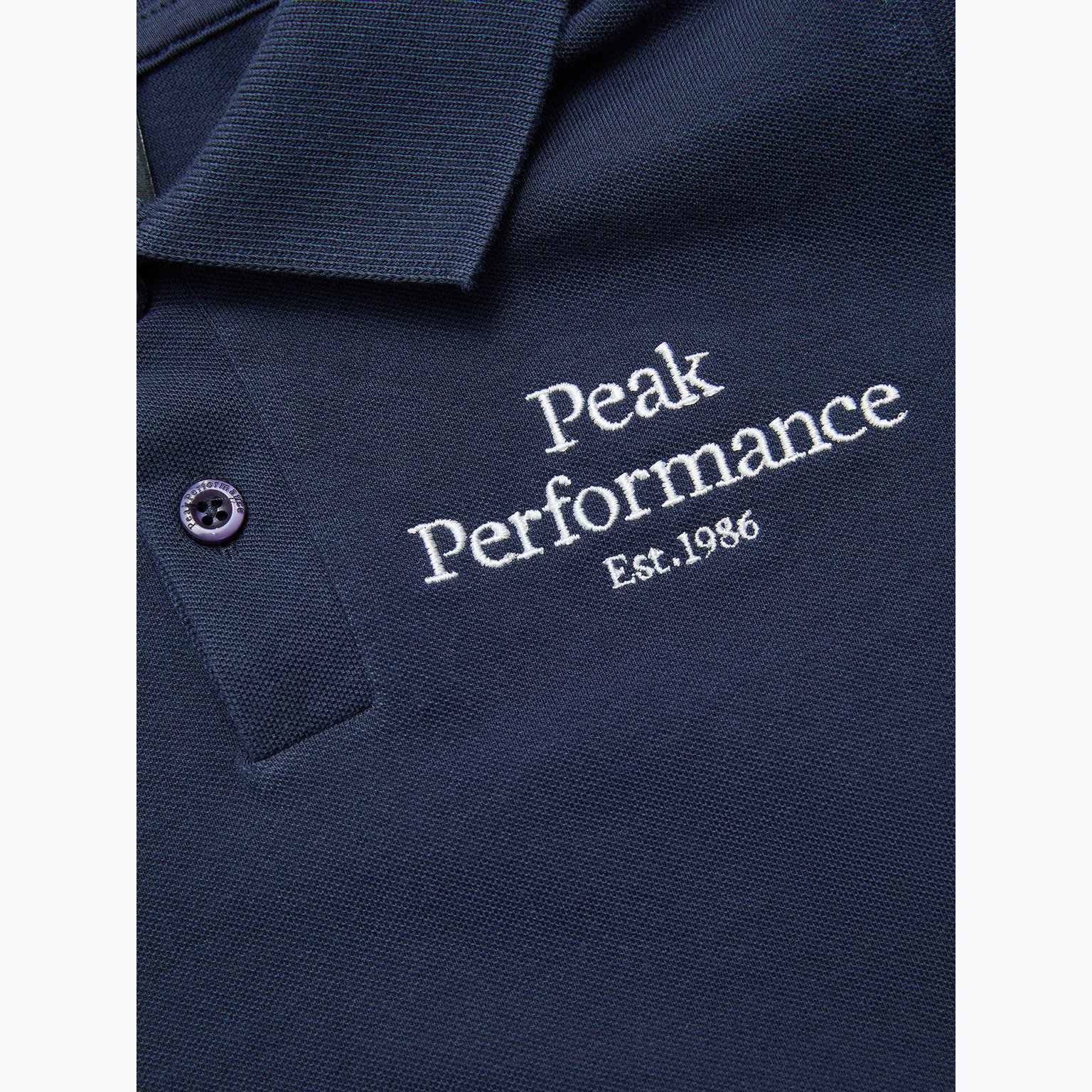 Peak Performance Original JR pikétröja Blå