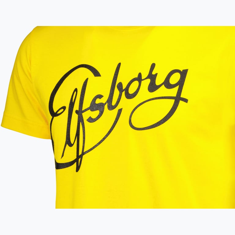 IF ELFSBORG Big Logo t-shirt Gul