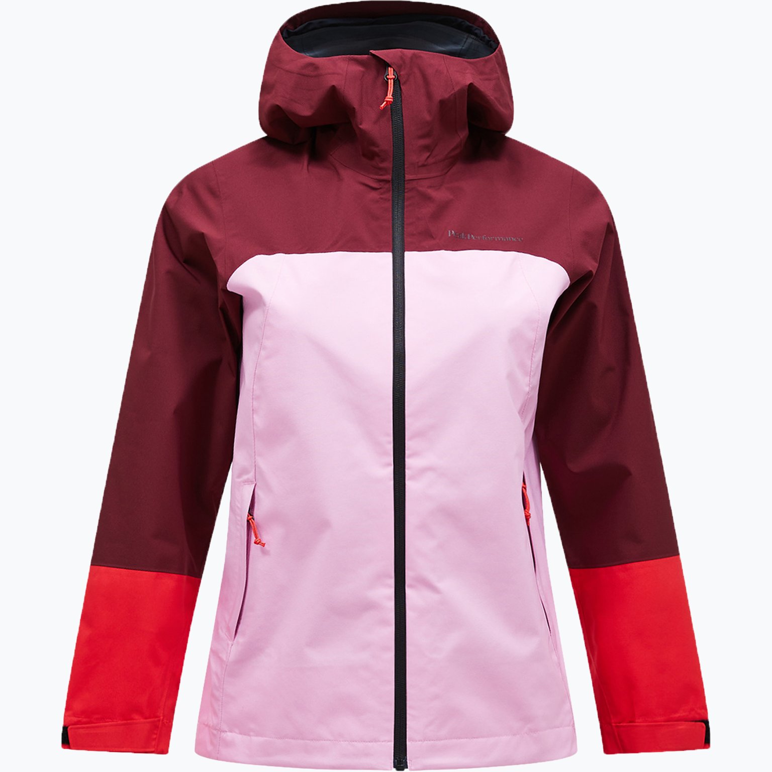 Peak Performance Trail Hipe Shell W regnjacka Rosa