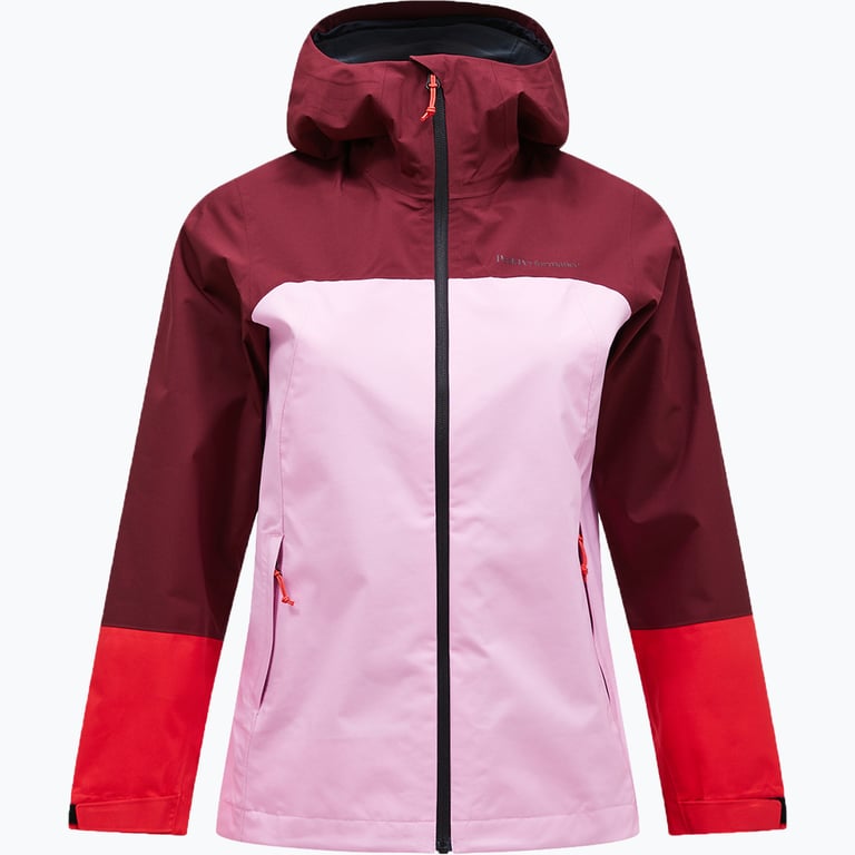 Peak Performance Trail Hipe Shell W regnjacka Rosa