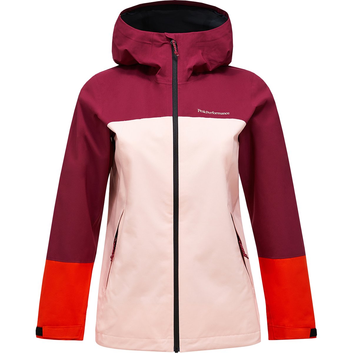 Peak Performance Trail Hipe Shell W regnjacka Rosa | INTERSPORT