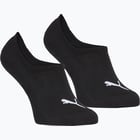 färgalternativ för Svart Puma Footie High Cut 2-pack strumpor