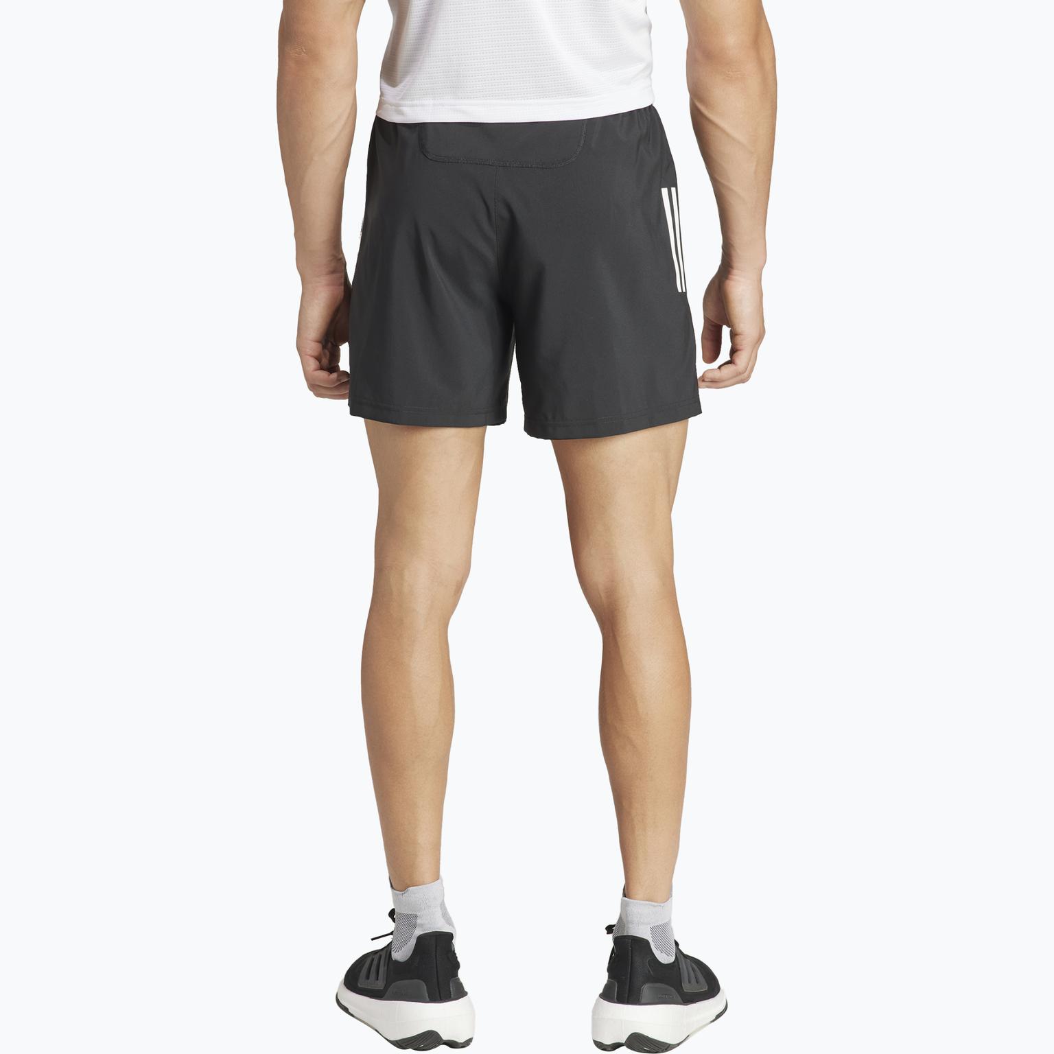 adidas Own The Run M löparshorts Svart