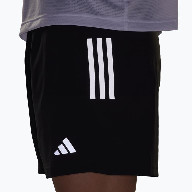 adidas Own The Run M löparshorts Svart