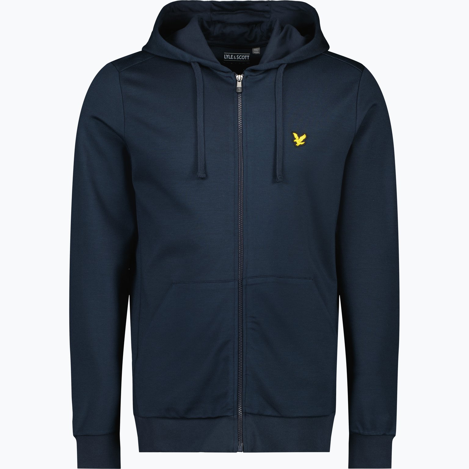 Lyle & Scott Full Zip Fly Fleece M huvtröja Blå