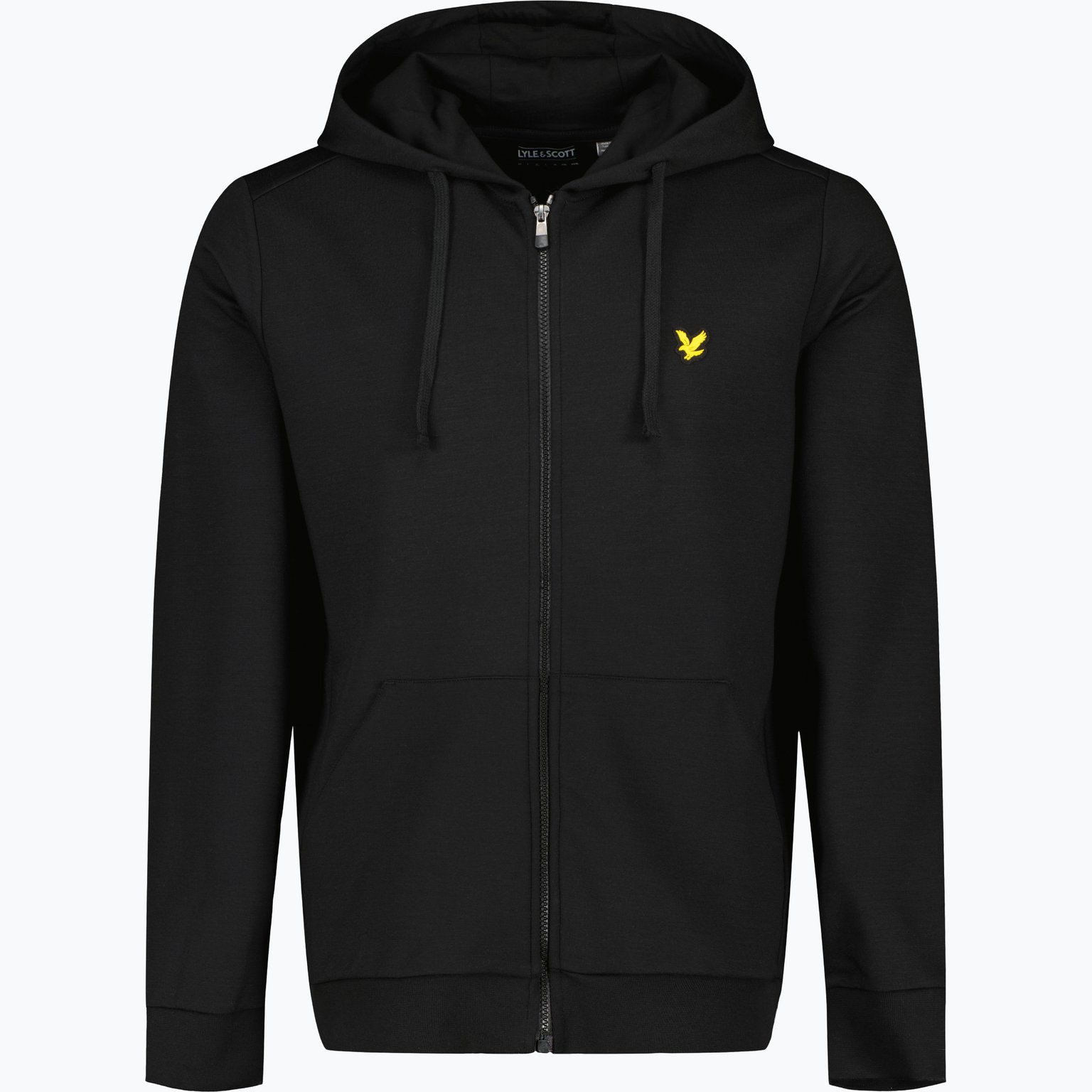 Lyle & Scott Full Zip Fly Fleece M huvtröja Svart