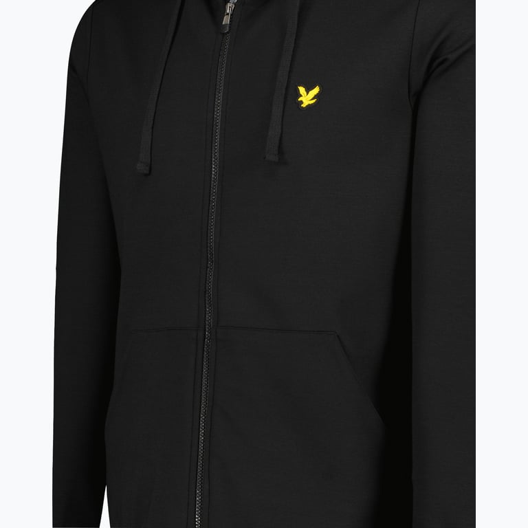 Lyle & Scott Full Zip Fly Fleece M huvtröja Svart