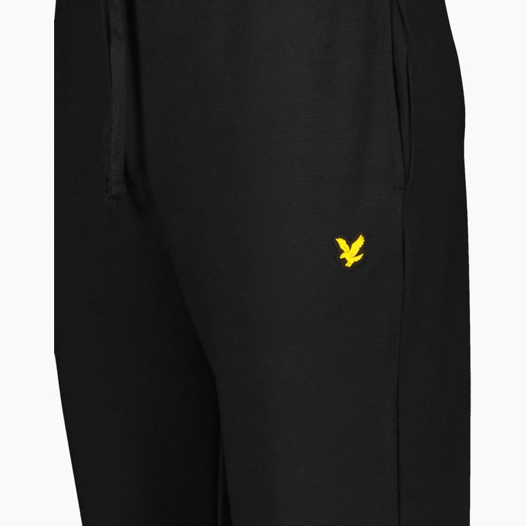 Lyle & Scott Fly Fleece Trackies mjukisbyxor Svart