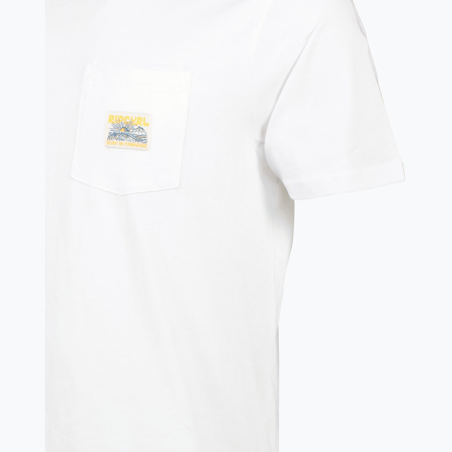 Rip curl Surf Paradise Badge M t-shirt Vit