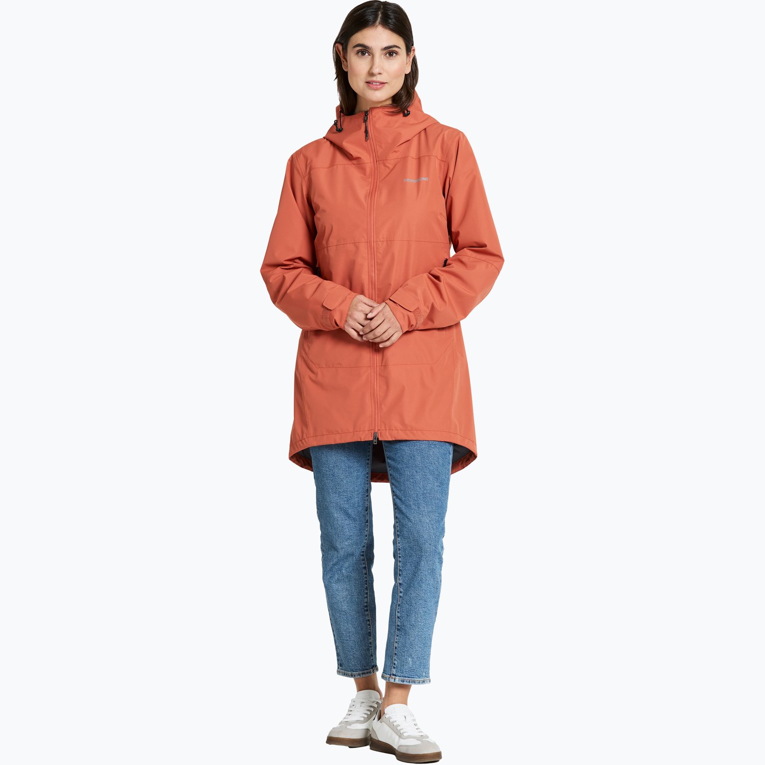 Didriksons Hilde Parka W jacka Orange