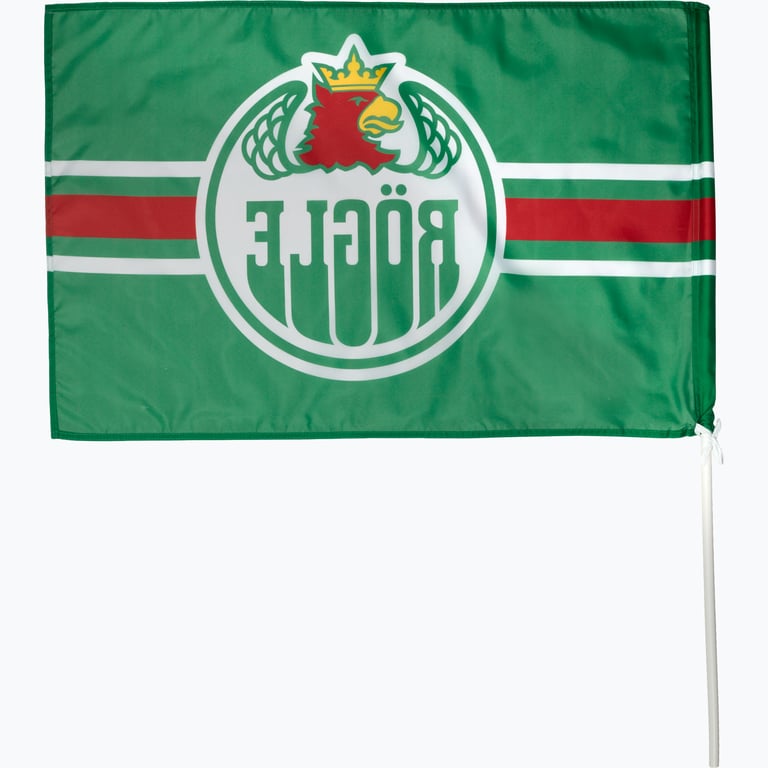 Rögle Flagga med pinne 60x90 Grön