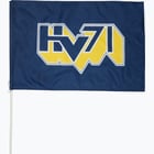 förhandsvisning ikon 1 för HV71 Flagga med pinne 60x90 Blå