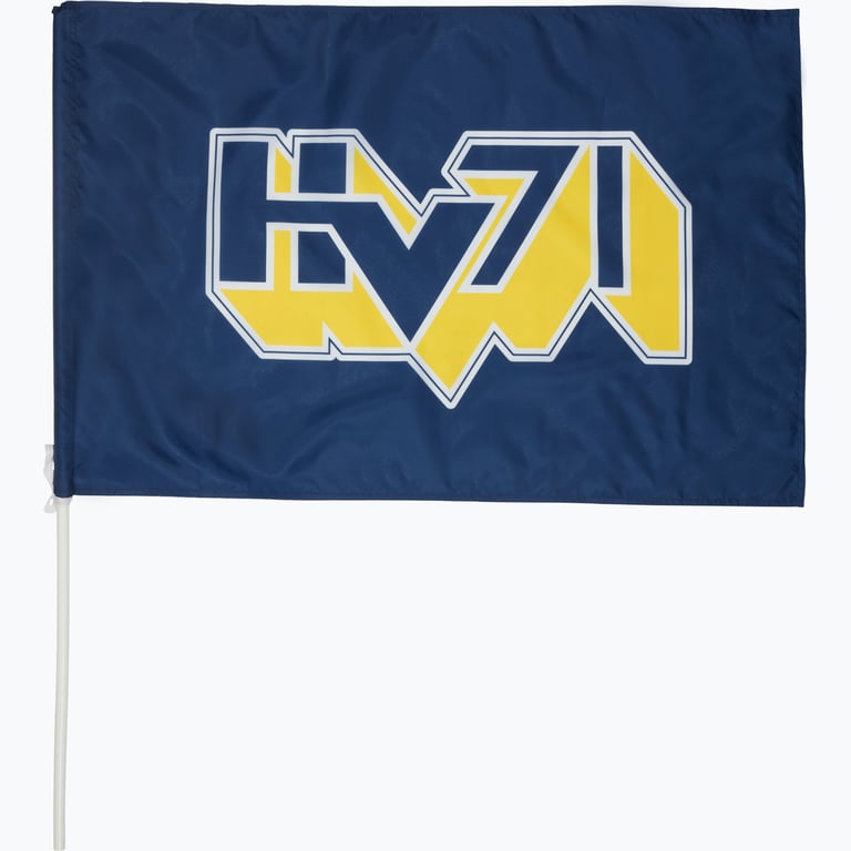 HV71 Flagga med pinne 60x90 Blå