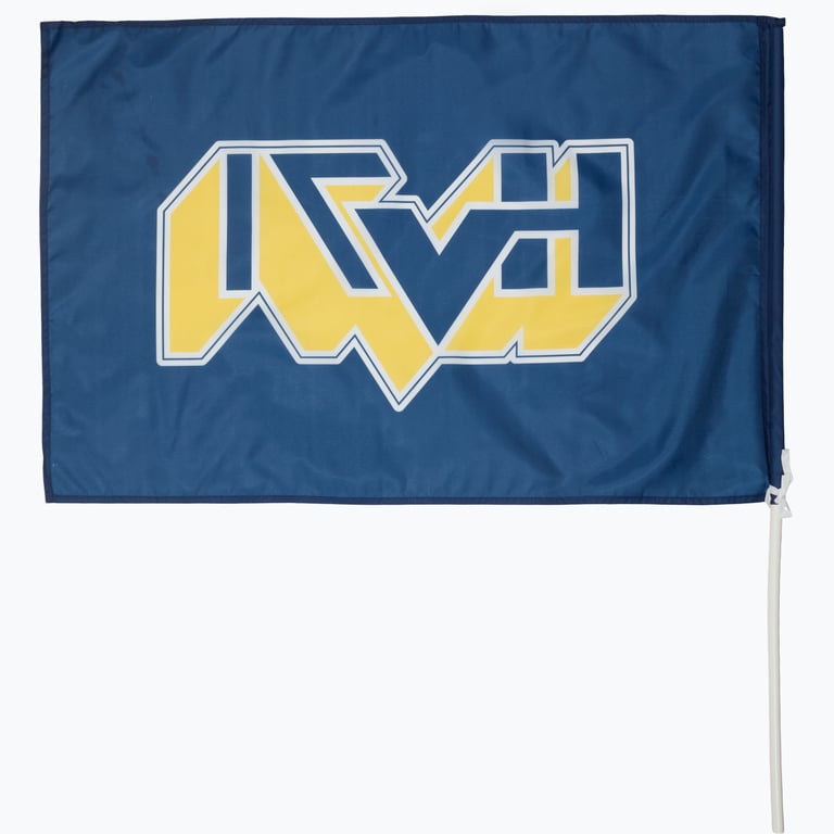 HV71 Flagga med pinne 60x90 Blå