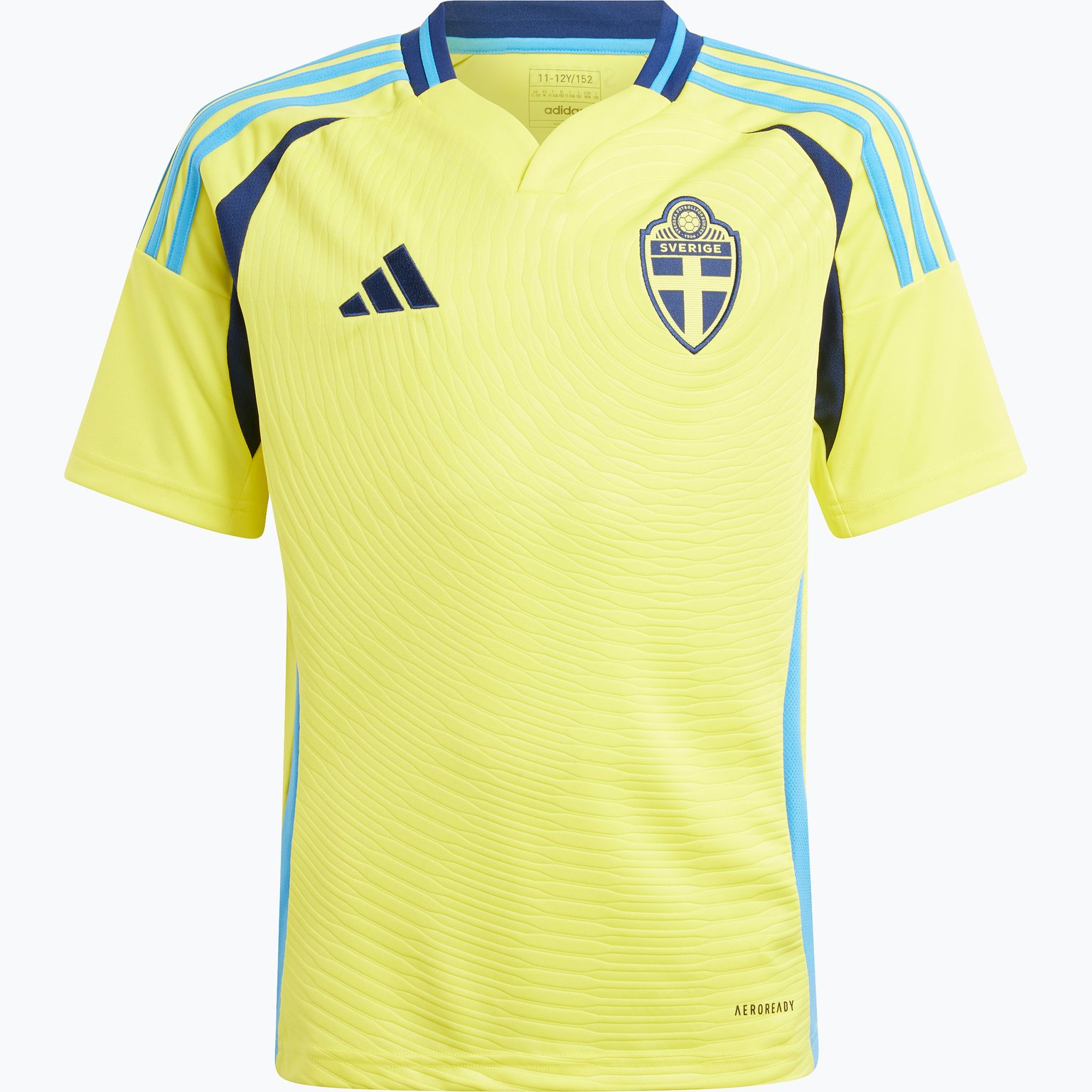 adidas Sweden 24 Home JR matchtröja Gul