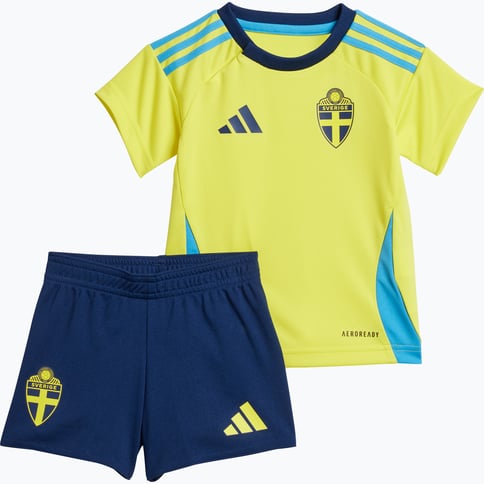 adidas Sweden 24 Home MR matchställ Gul