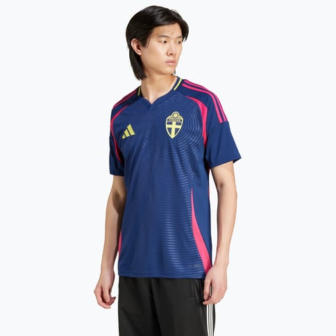 adidas Sweden 24 Away matchtröja Blå