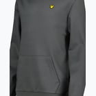 förhandsvisning ikon 3 för Lyle & Scott Fly Fleece JR huvtröja Grå