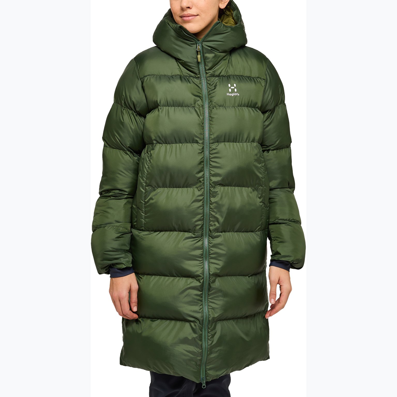 Haglöfs Long Mimic Parka W vinterjacka Grön