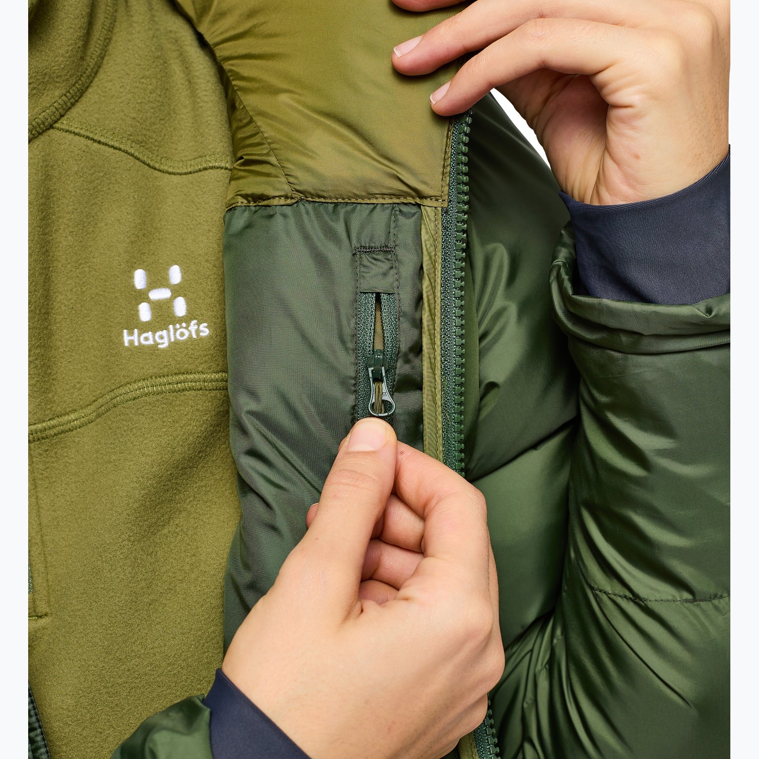 Haglöfs Long Mimic Parka W vinterjacka Grön