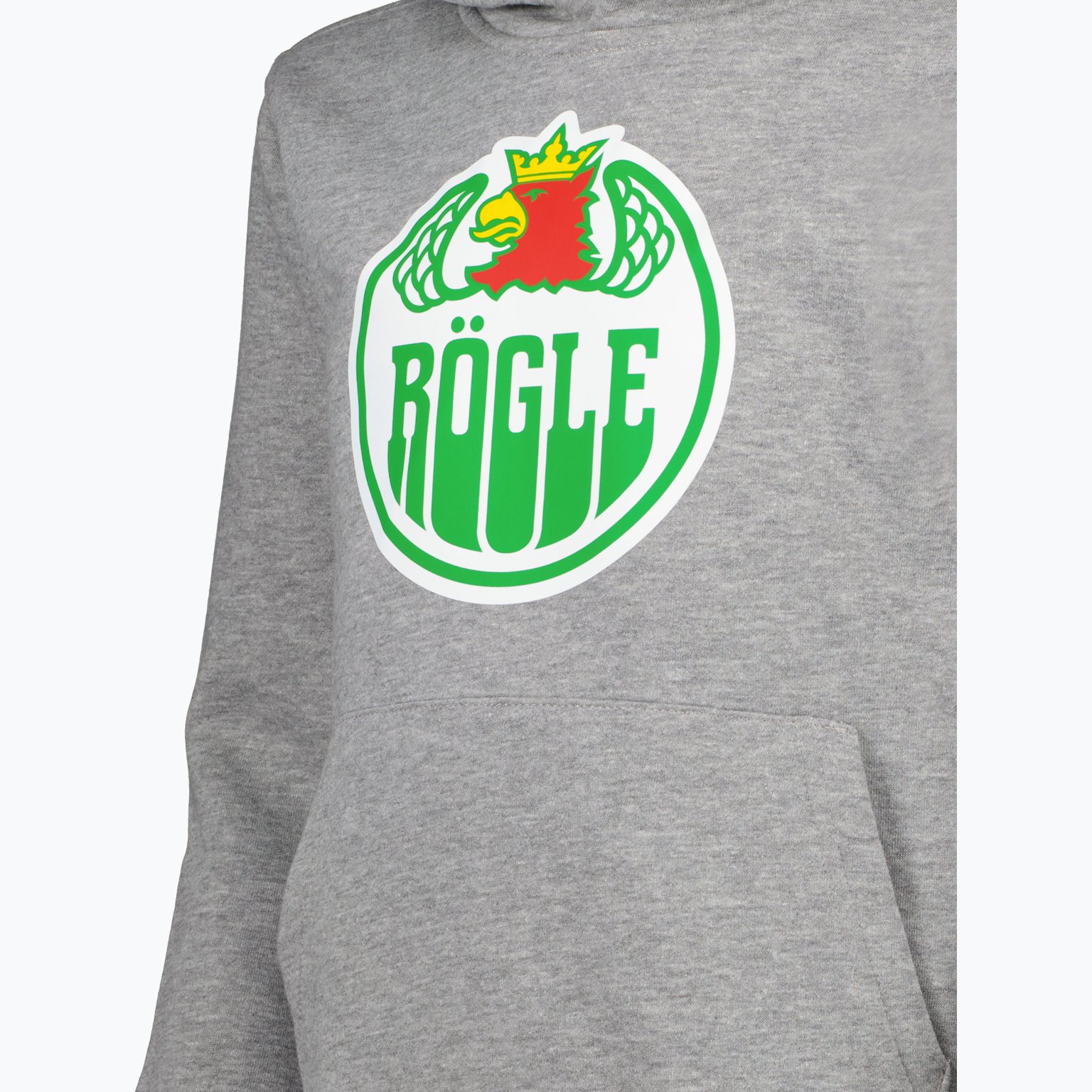 Rögle Logo JR huvtröja Grå