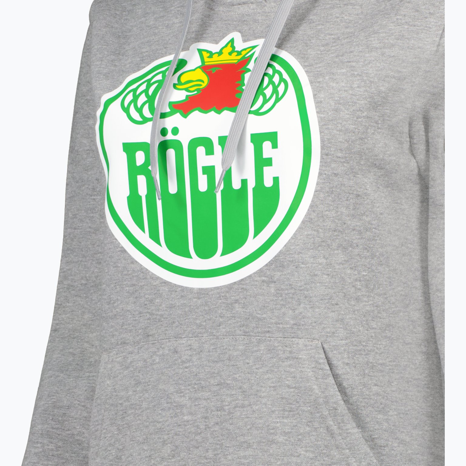 Rögle Logo W hoodie Grå