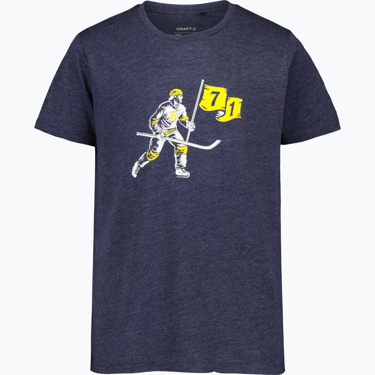 HV71 Flag Jr t-shirt Blå