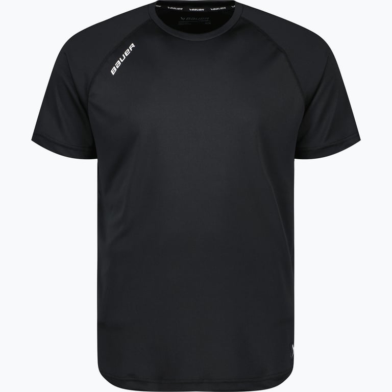 Bauer Hockey TEAM SS TECH TEE-SR Svart