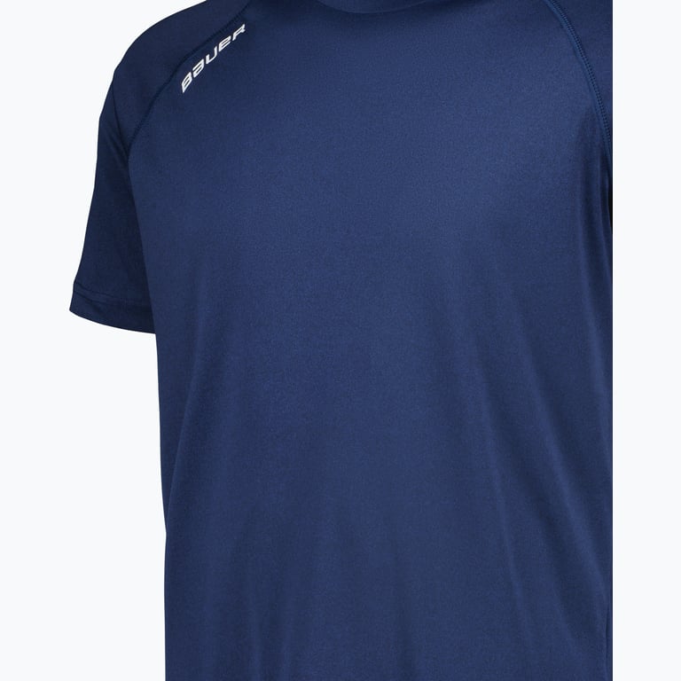 Bauer Hockey TEAM SS TECH TEE-SR Blå