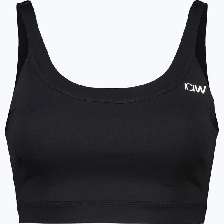 ICANIWILL Nimble Medium Support sport-BH Svart