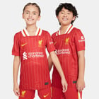 förhandsvisning ikon 4 för Nike Liverpool FC Stadium 24/25 Home JR matchtröja Röd