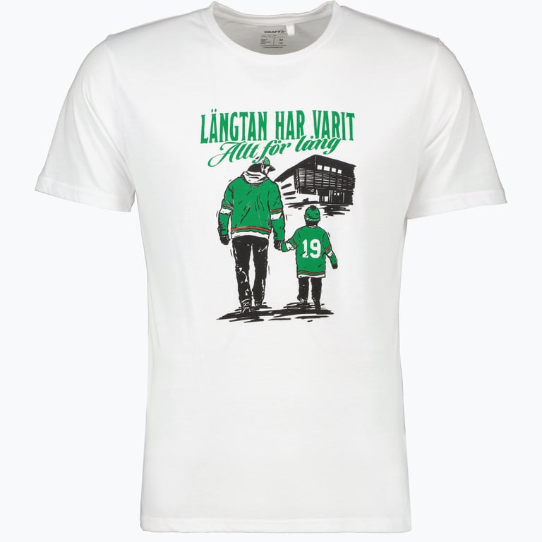 Rögle Längtan Har Varit t-shirt Vit