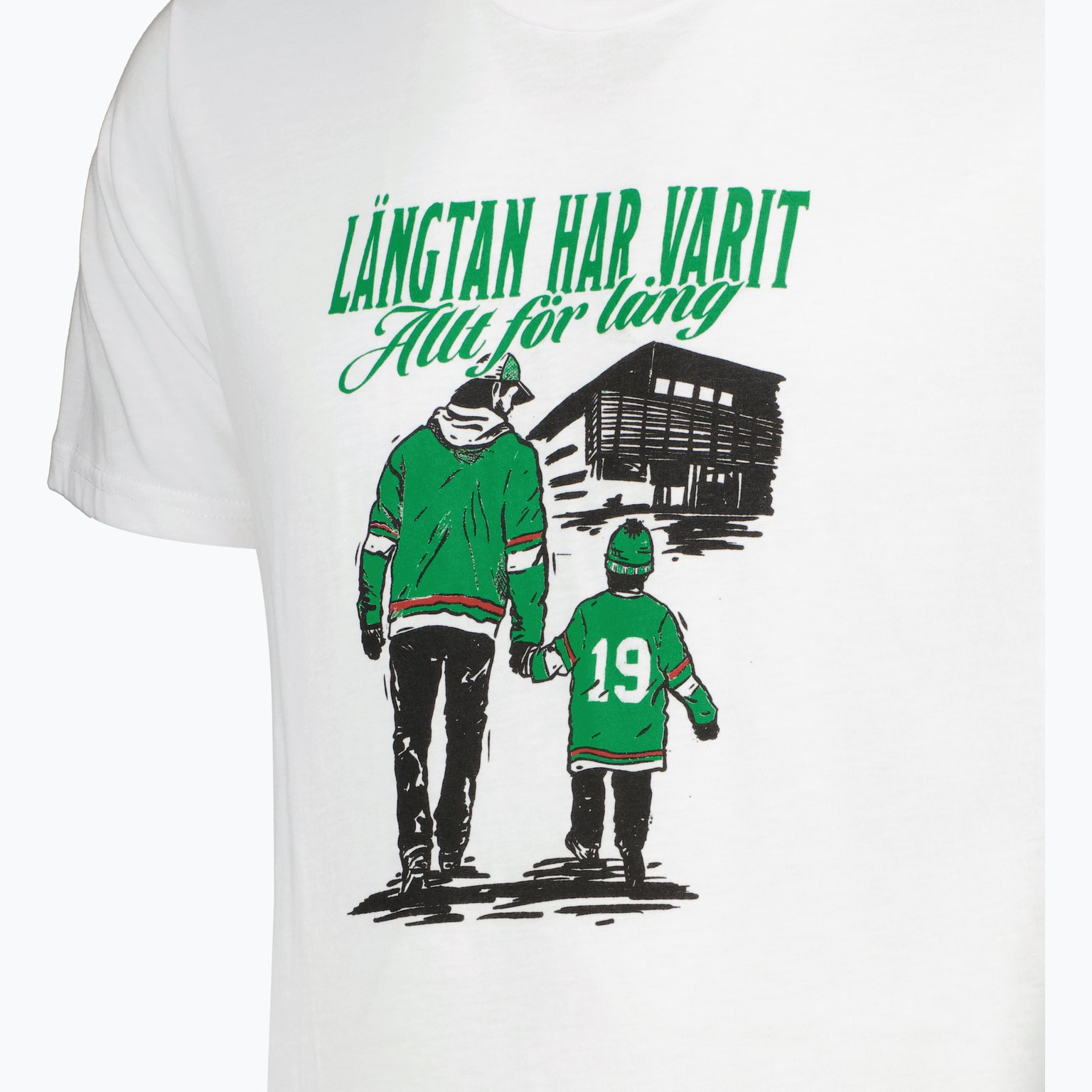 Rögle Längtan Har Varit t-shirt Vit