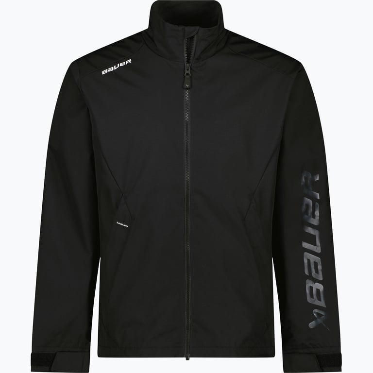 Bauer Hockey TEAM LIGHTWEIGHT JACKET-SR-BLK Svart