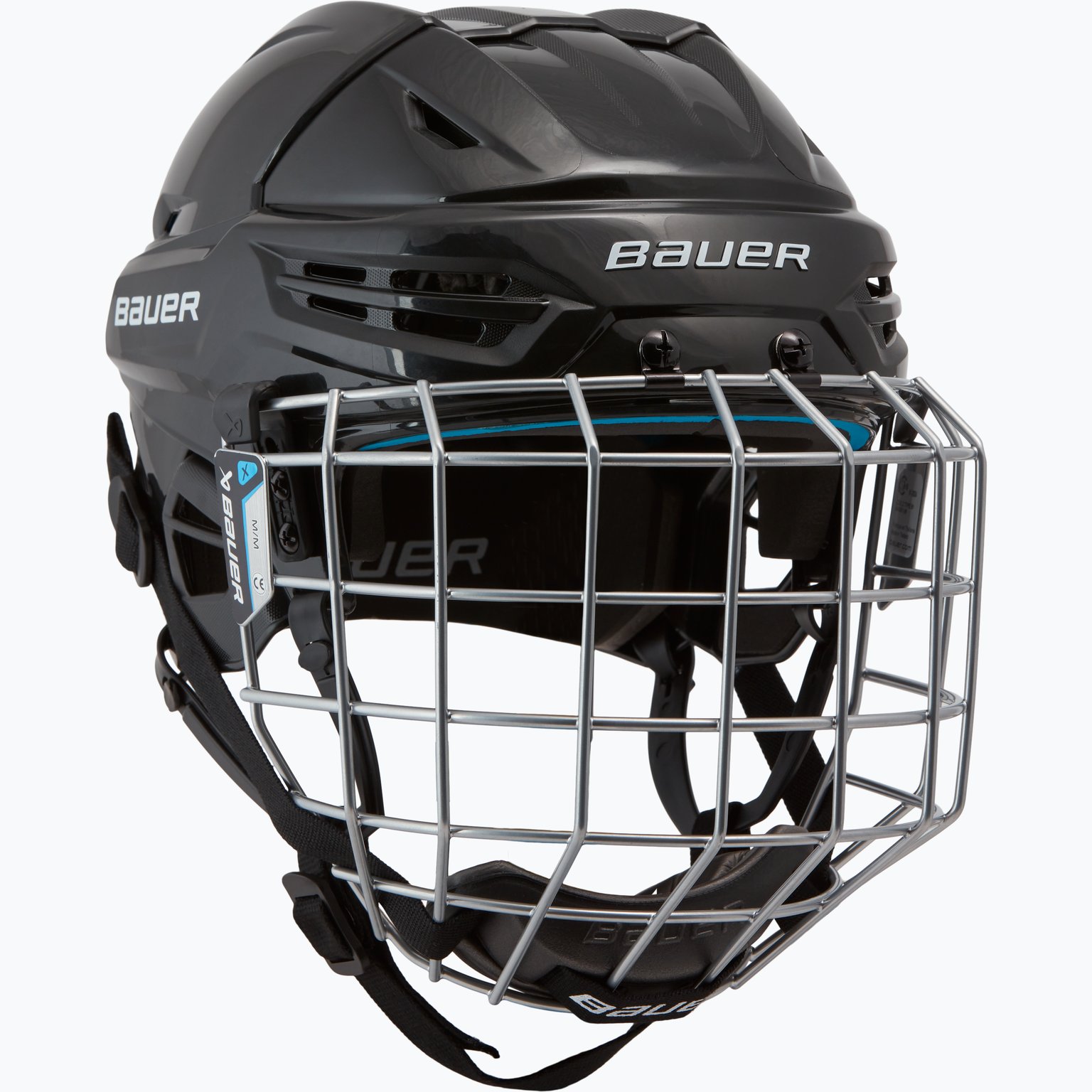 Bauer Hockey Re-Akt 55 Combo SR hockeyhjälm Blå