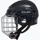 förhandsvisning ikon 3 för Bauer Hockey Re-Akt 55 Combo SR hockeyhjälm Blå