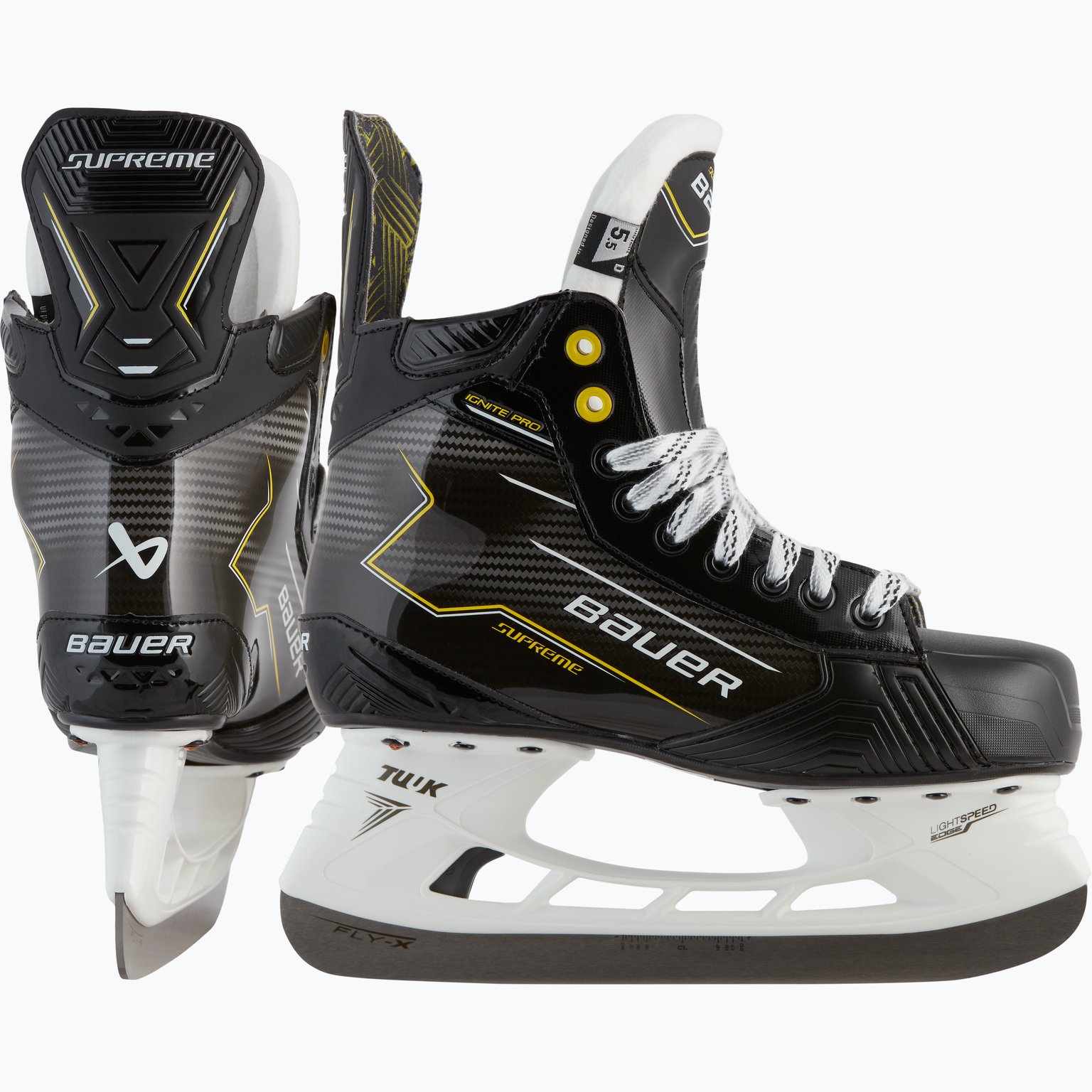 Bauer Hockey S24 Supreme Ignite Pro INT hockeyskridskor Svart