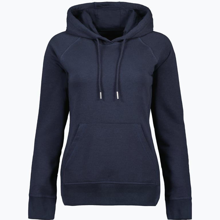 CLEAR COLLAR Raglan W Hoody Blå