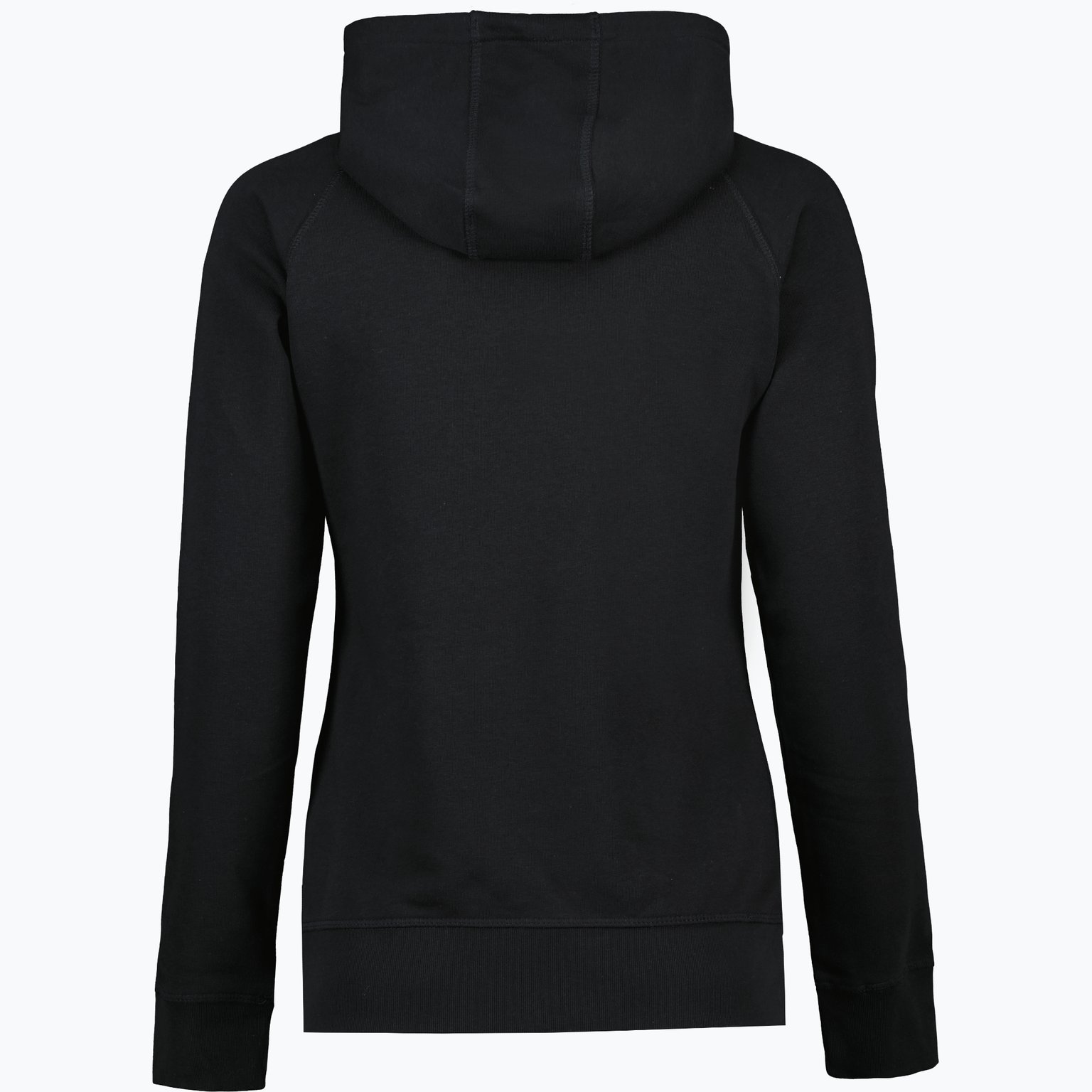 CLEAR COLLAR Raglan W Hoody Svart