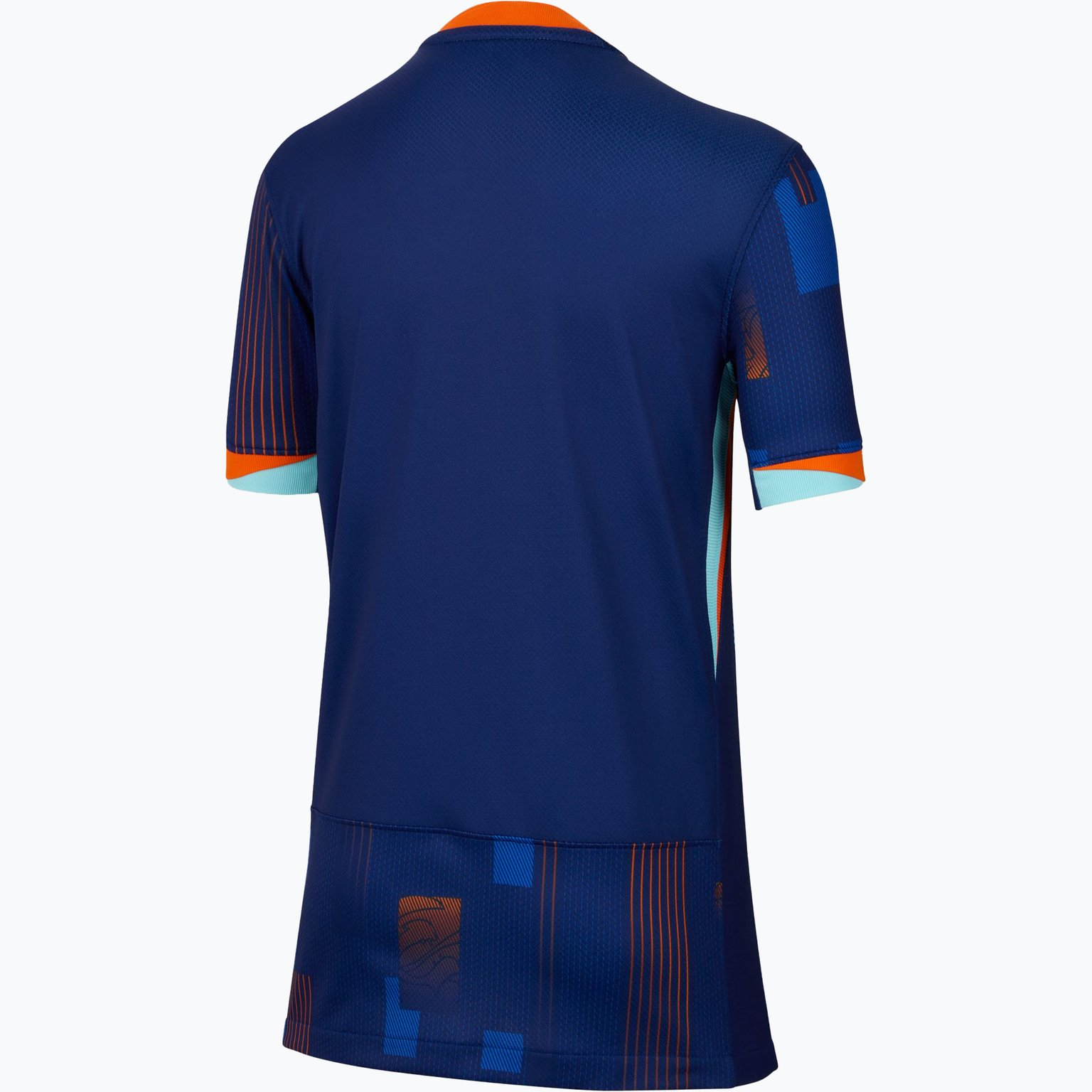 Nike Netherlands 24 Away JR matchtröja Blå