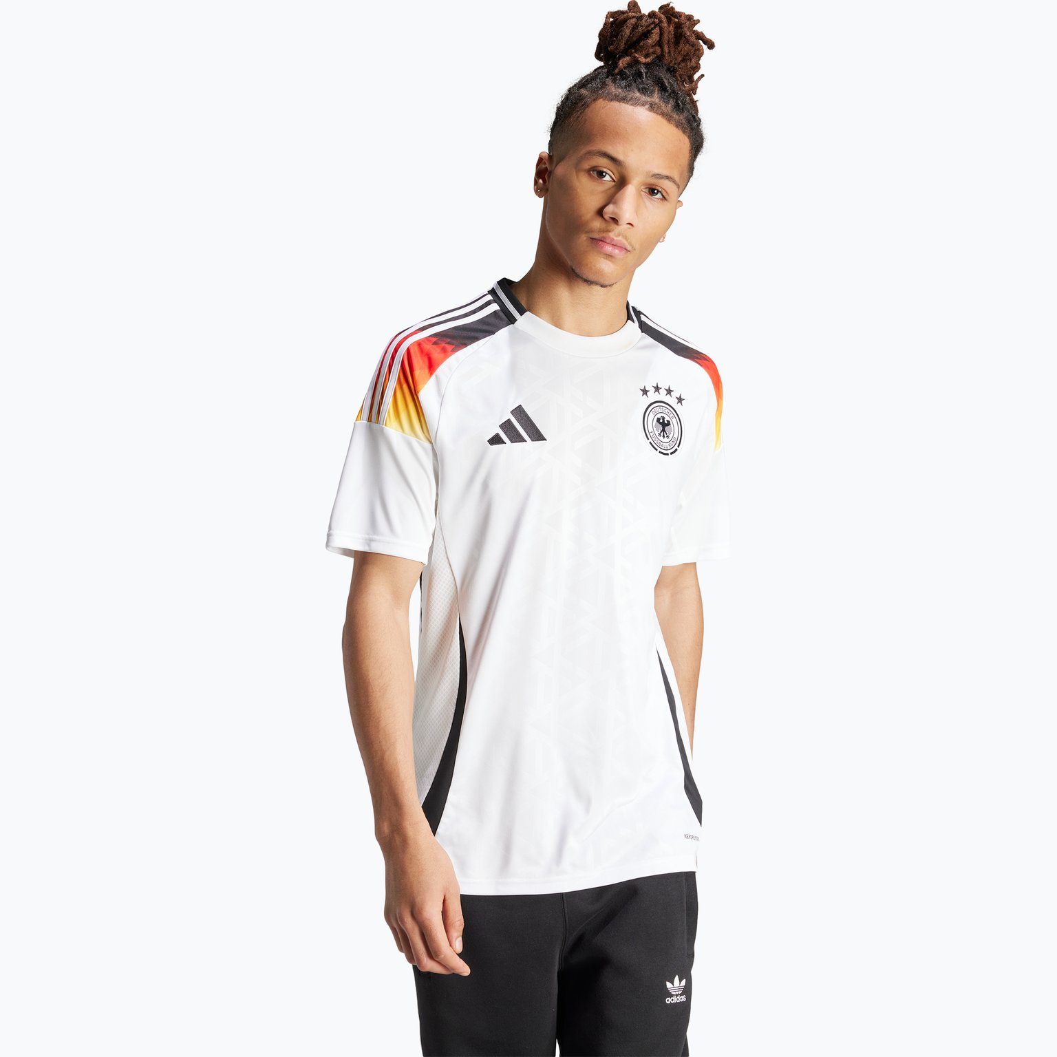 adidas Germany 24 Home M matchtröja Vit