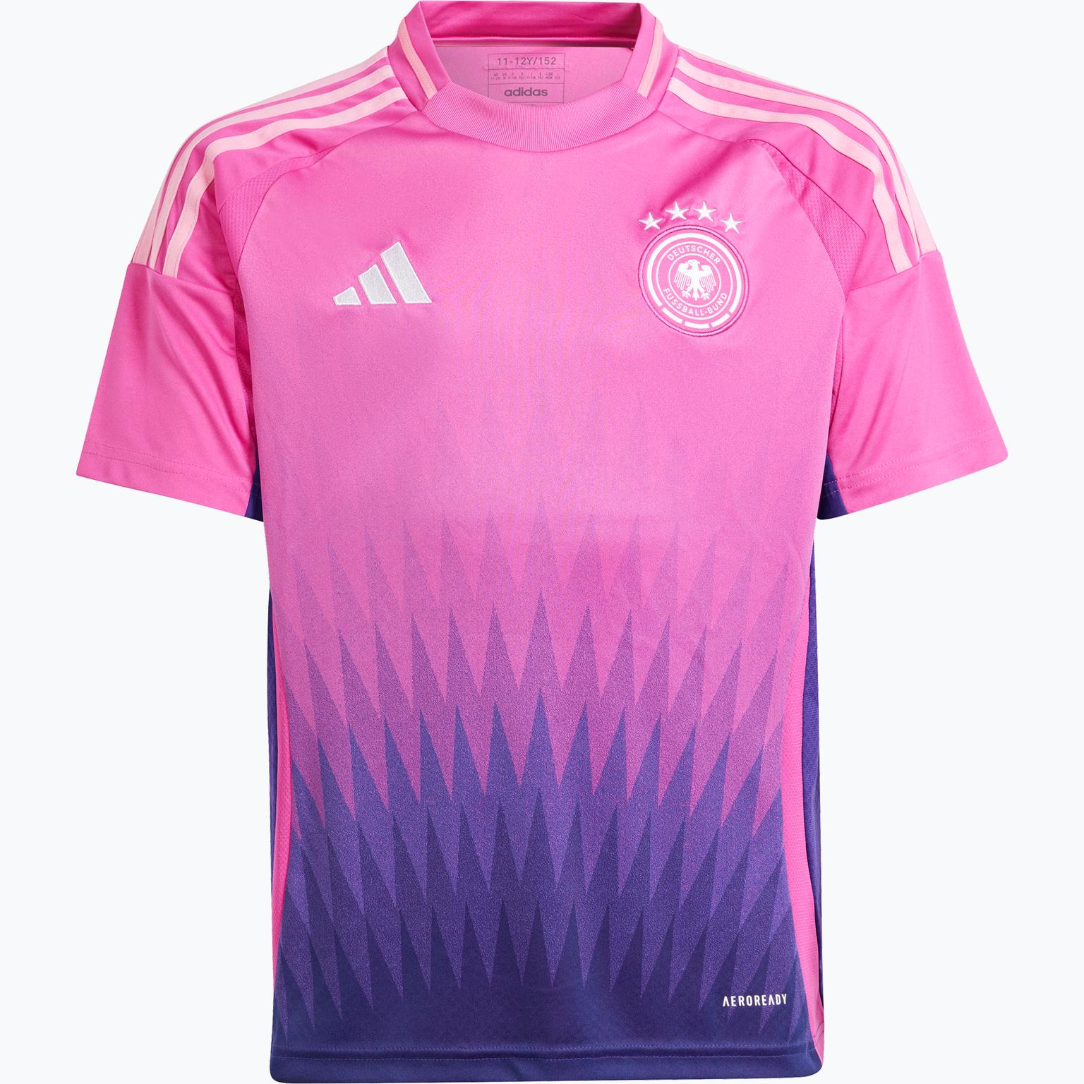 adidas Germany 24 Away JR matchtröja Rosa