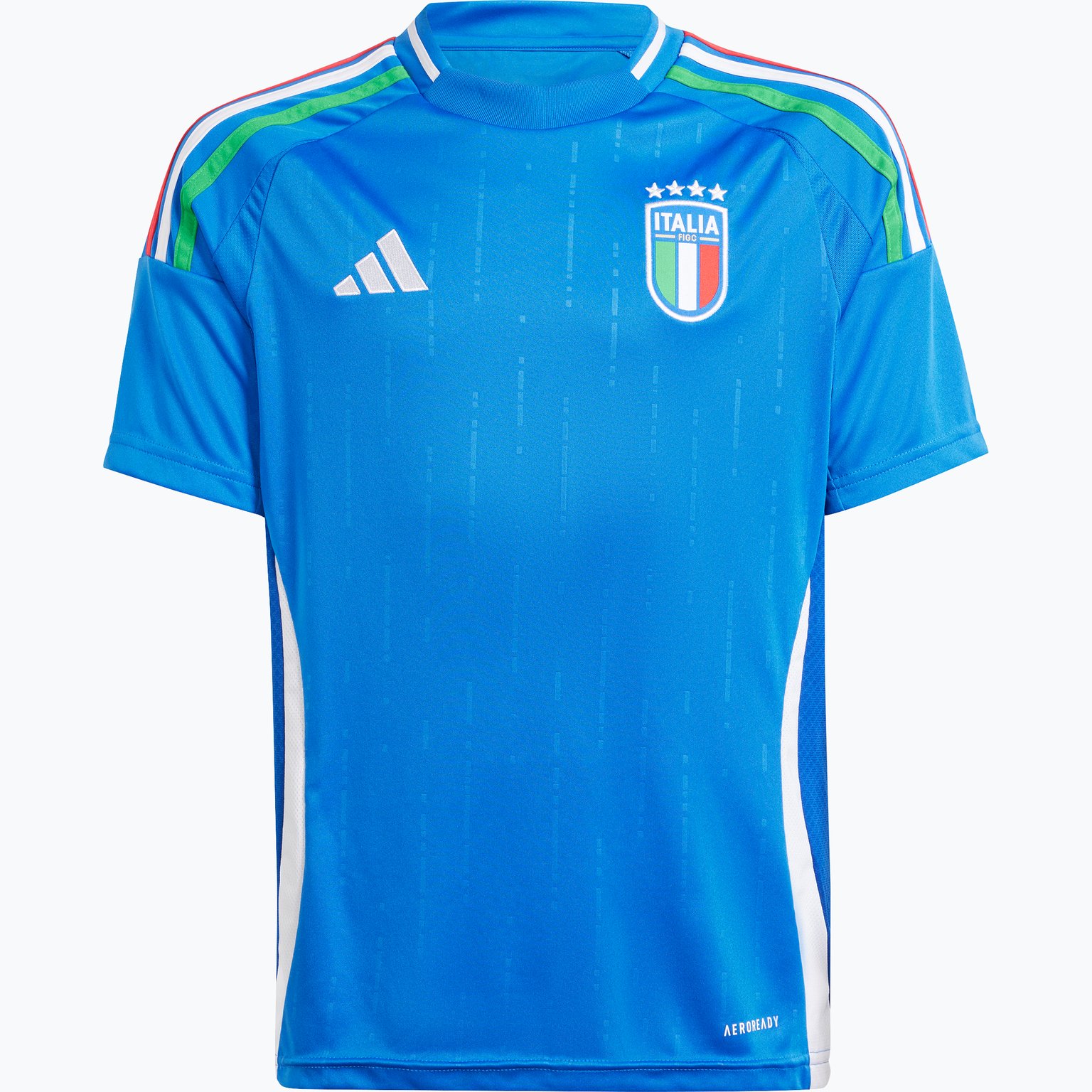 adidas Italy 24 Home JR matchtröja Blå