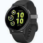 färgalternativ för Svart Garmin Vivoactive 5 träningsklocka